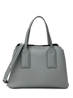 Marc Jacobs ‘The Editor’ Tote Bag, Gray Pebbled Leather